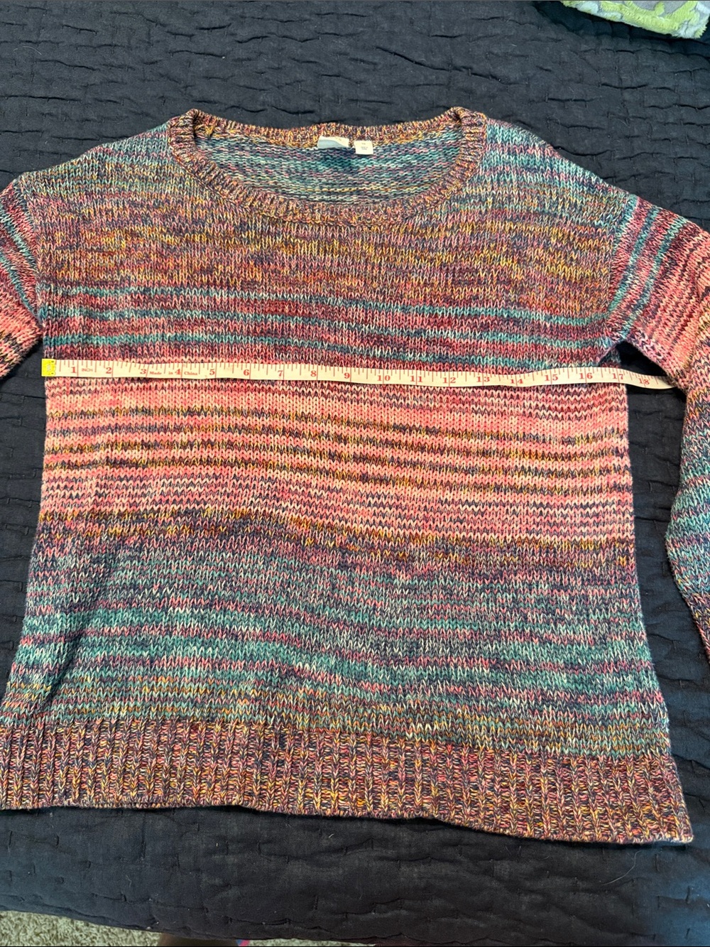 Gap Multicolor Striped Crewneck Sweater - Women